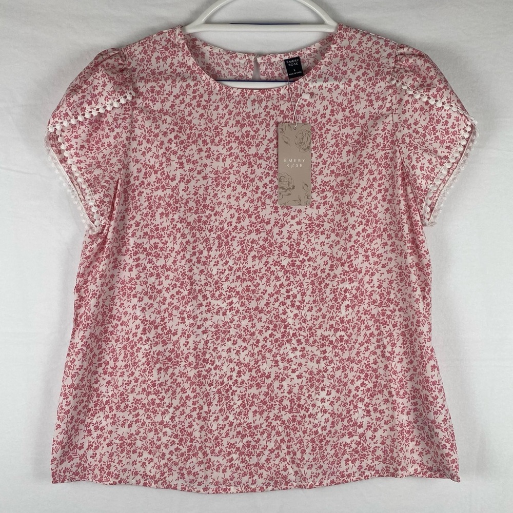 Floral Pink Blouse